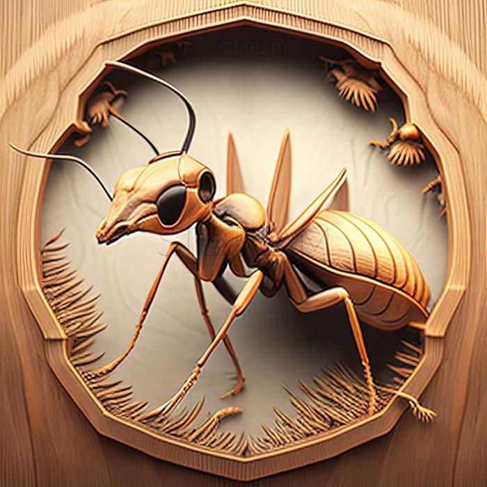 3D model Camponotus oasium (STL)